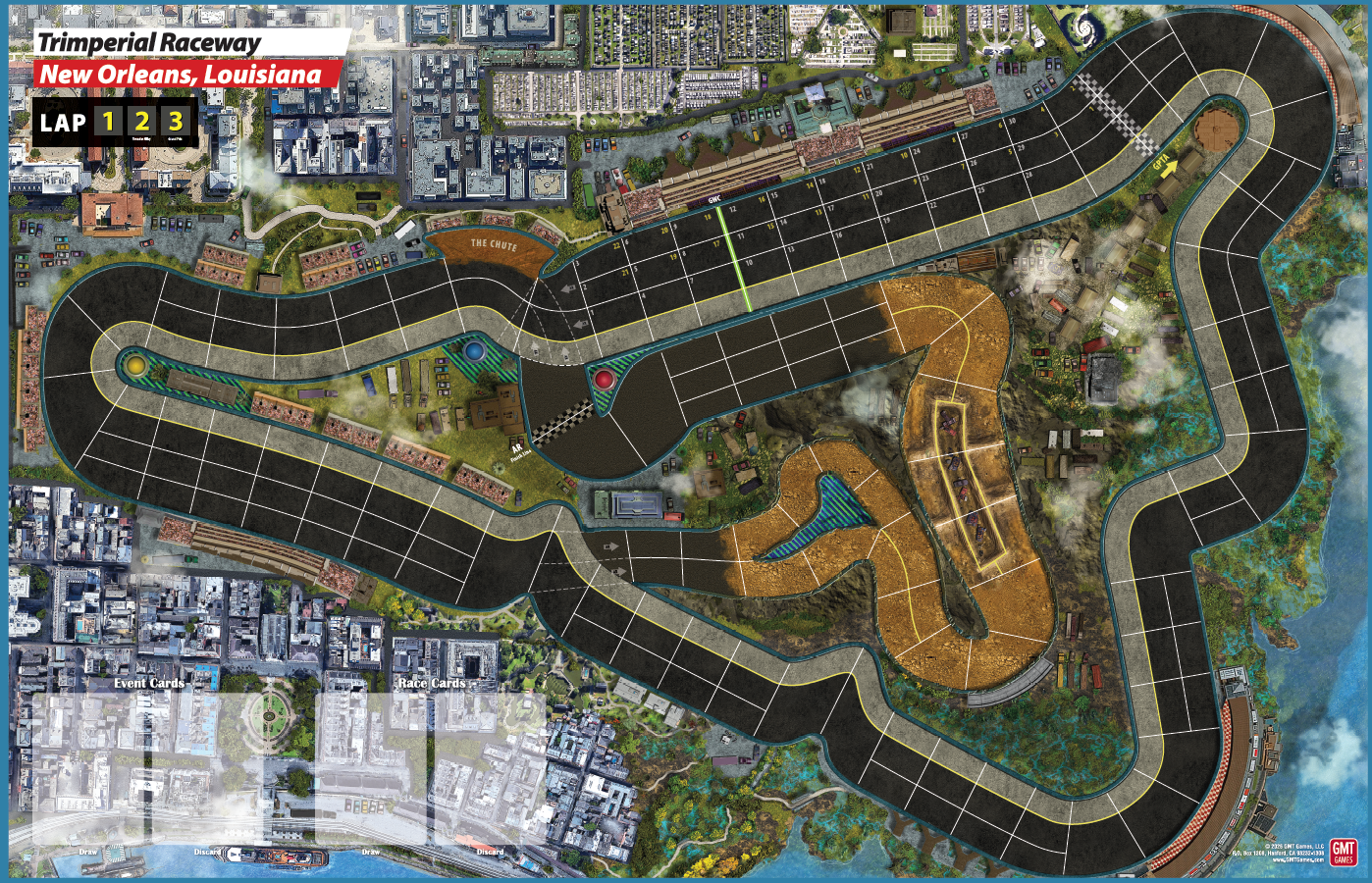 GMT Games - Thunderverse Track Pack